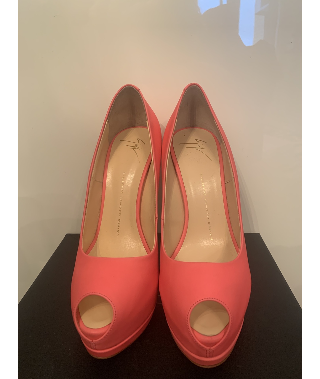 GIUSEPPE ZANOTTI DESIGN Розовые кожаные туфли, фото 2