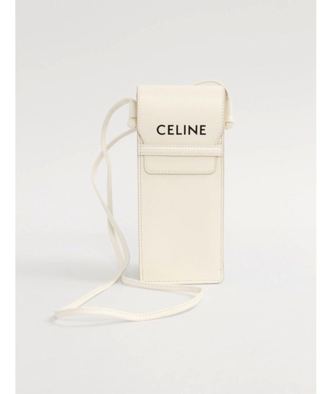 CELINE PRE-OWNED Белые солнцезащитные очки, фото 8