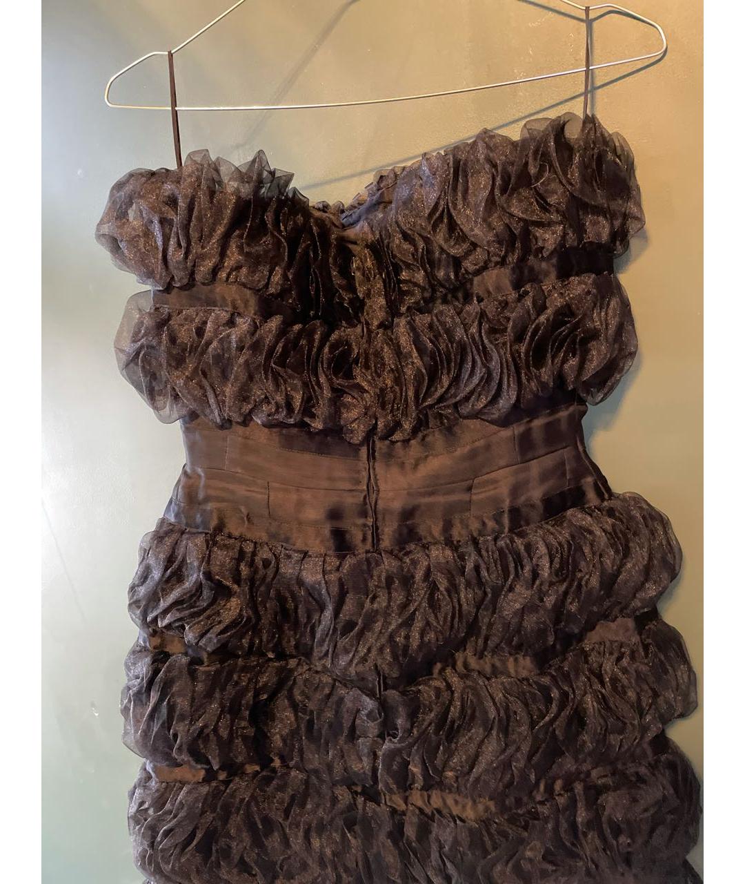 KARL LAGERFELD Черное полиэстеровое коктейльное платье, фото 8