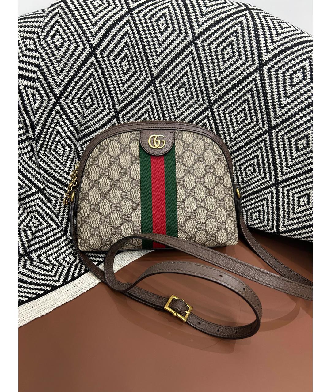 GUCCI Бежевая сумка через плечо, фото 3