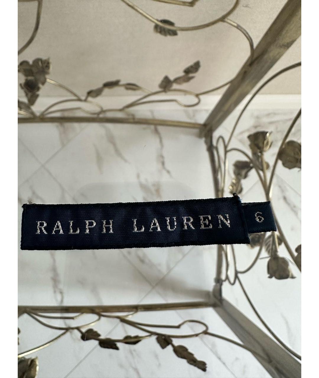 RALPH LAUREN Черное коктейльное платье, фото 3