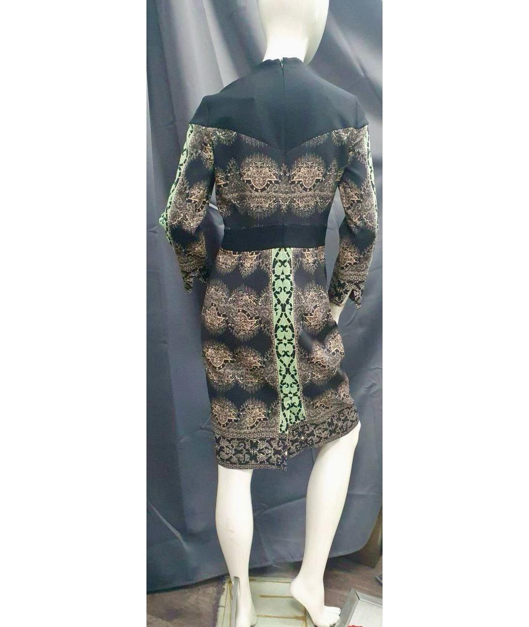 ETRO Черное хлопковое коктейльное платье, фото 2