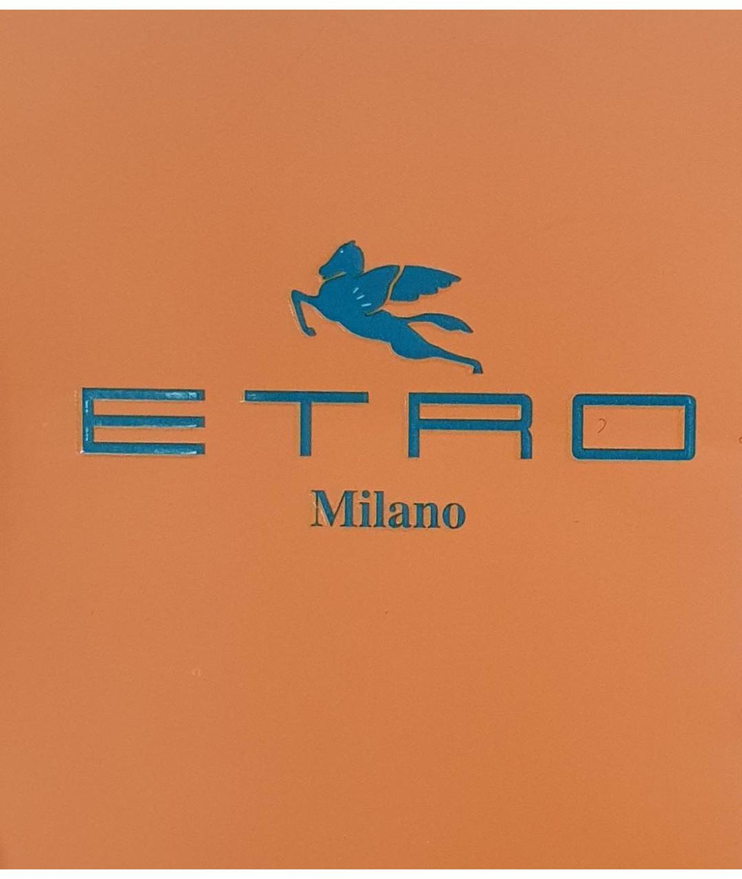 ETRO Черное хлопковое коктейльное платье, фото 5