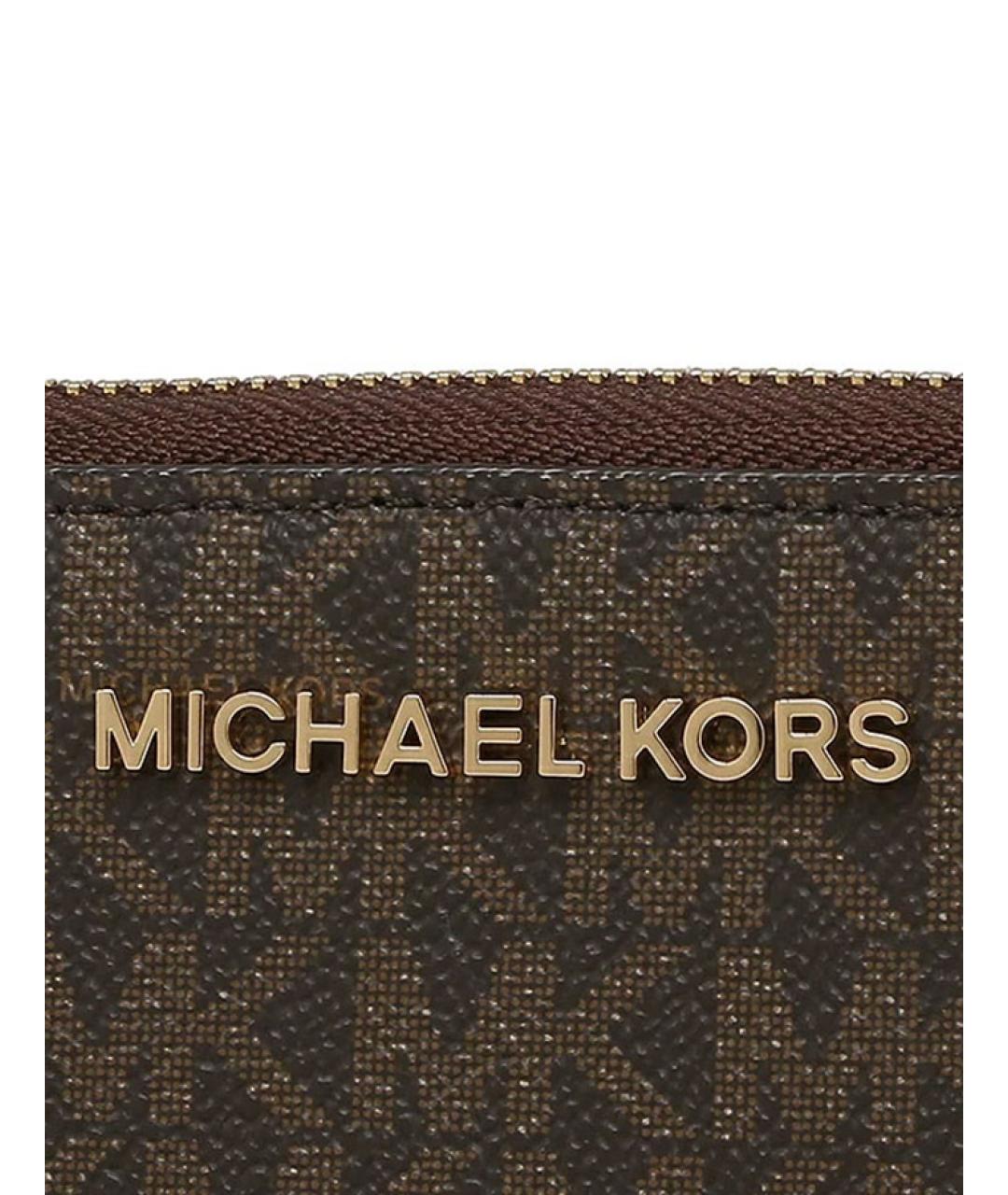 MICHAEL KORS Коричневый кошелек, фото 8