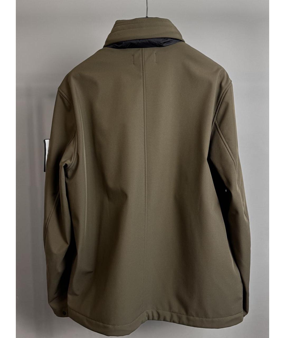 STONE ISLAND Зеленая куртка, фото 4