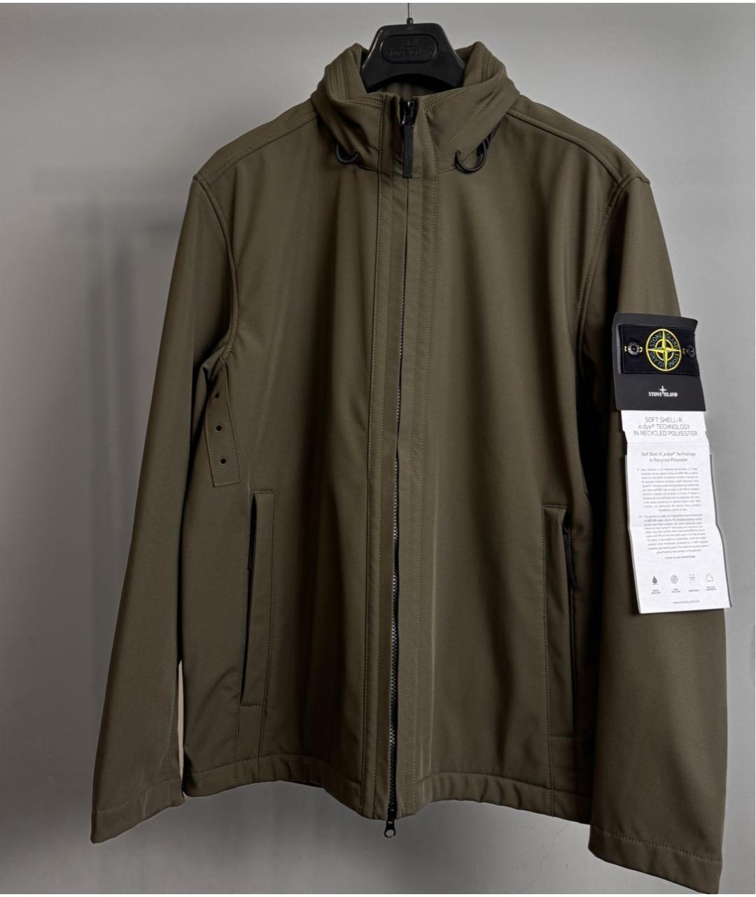 STONE ISLAND Зеленая куртка, фото 2