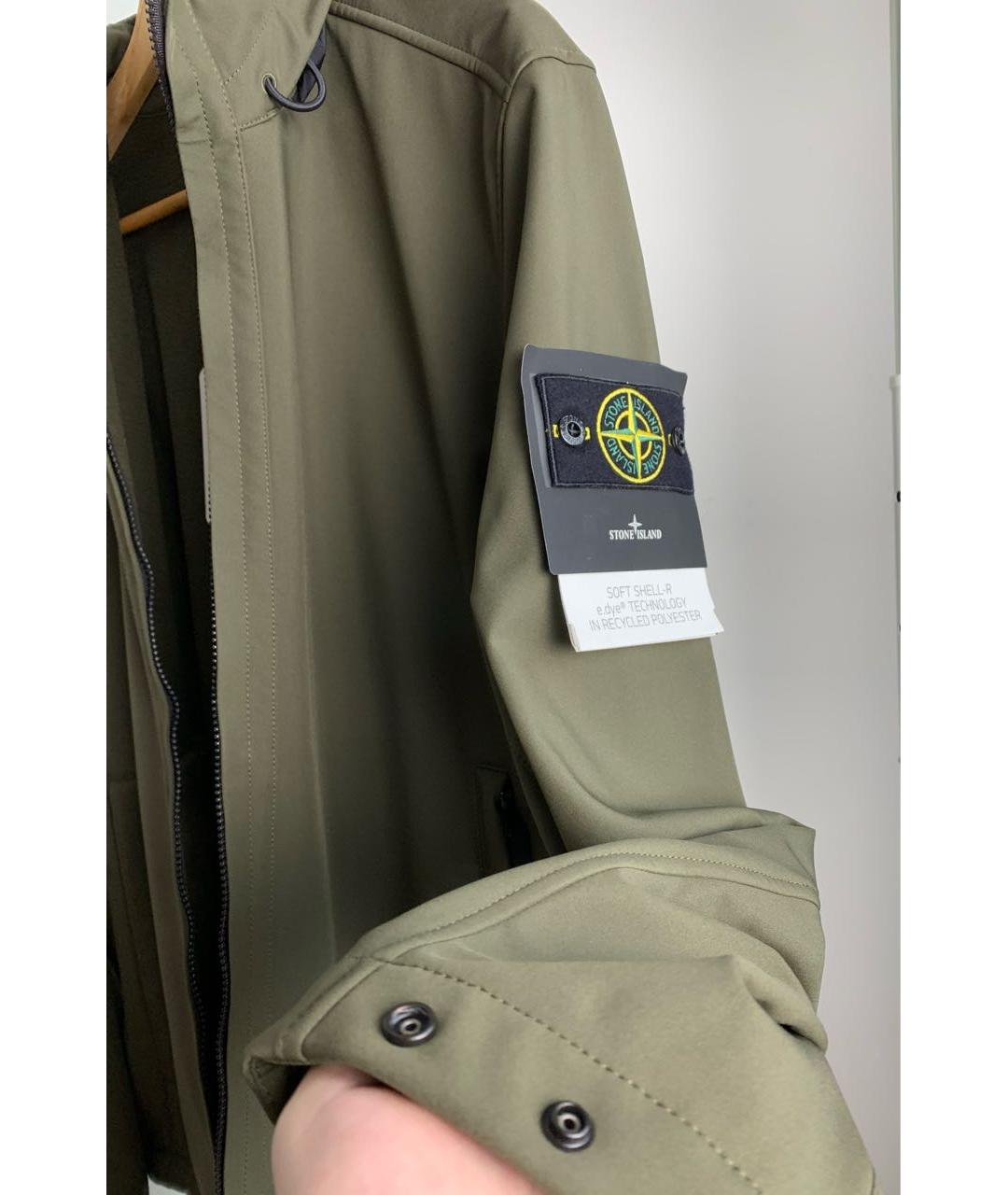 STONE ISLAND Зеленая куртка, фото 7