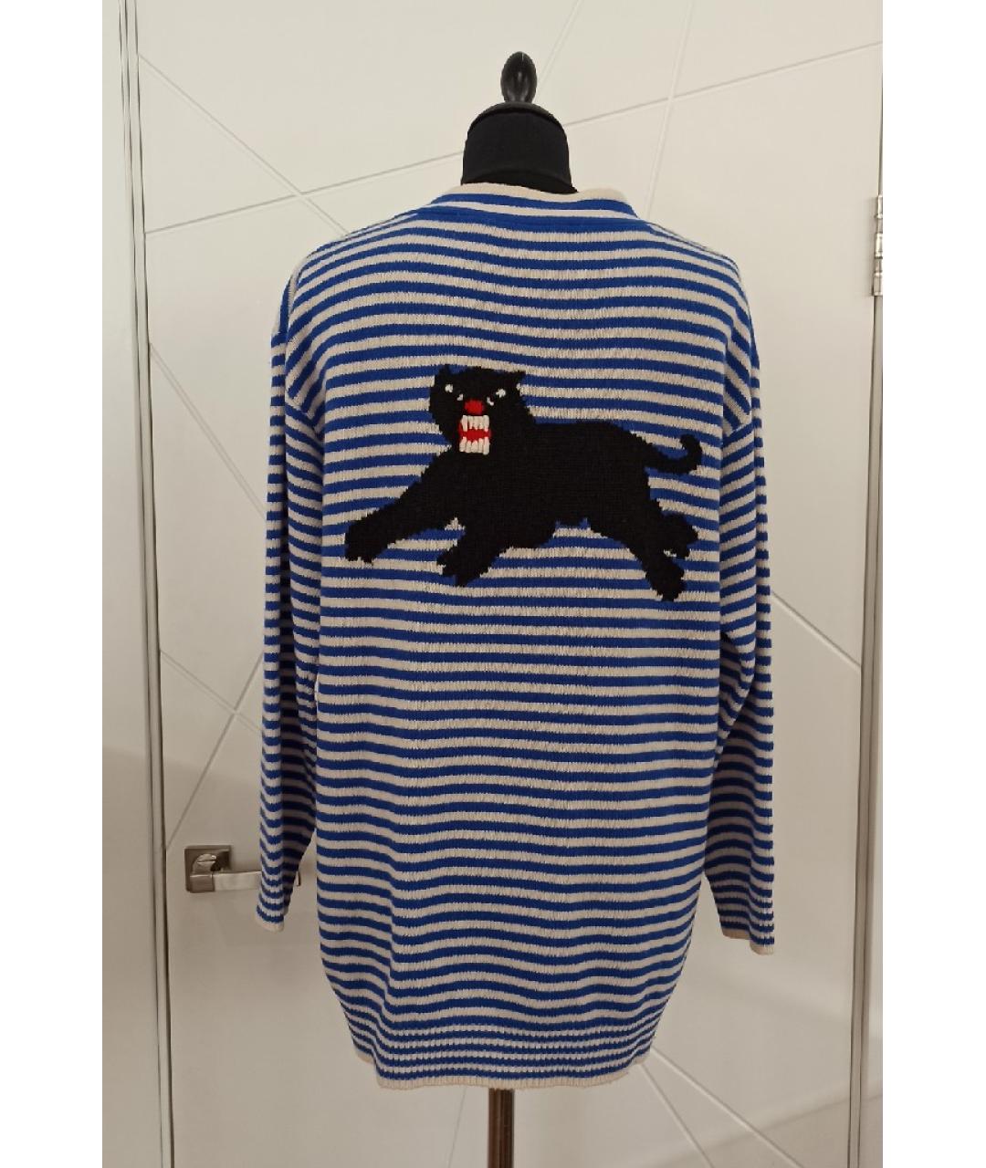 GUCCI Мульти шерстяной кардиган, фото 3