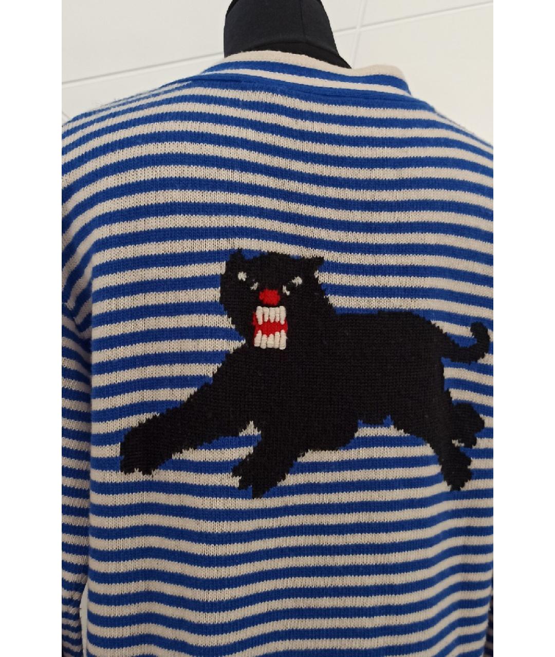 GUCCI Мульти шерстяной кардиган, фото 6