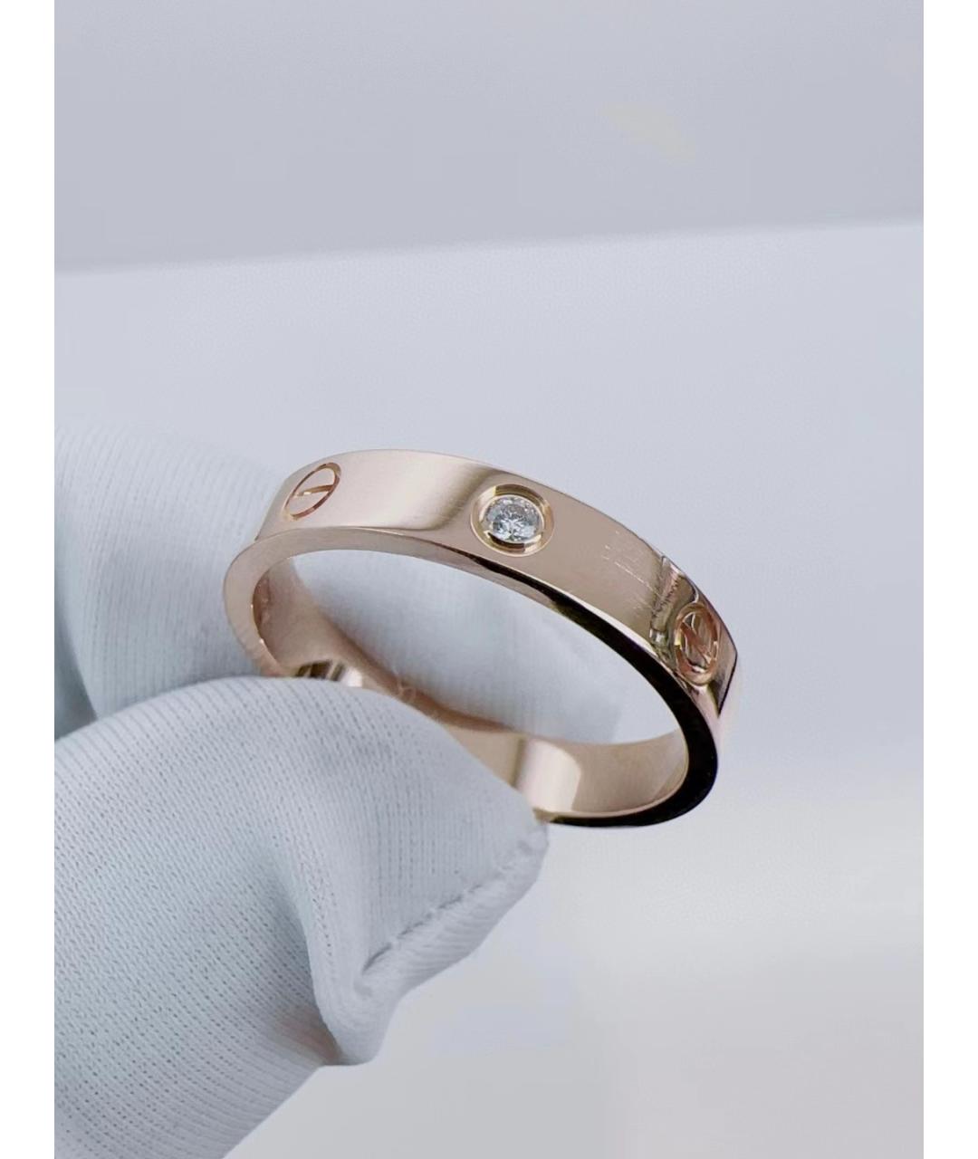CARTIER Кольцо из розового золота, фото 6