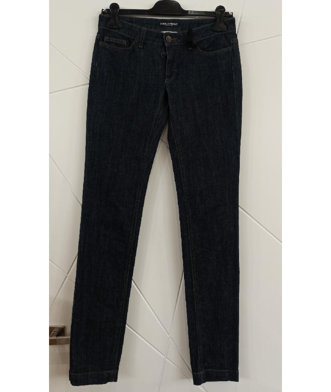 DOLCE&GABBANA Хлопковые прямые джинсы, фото 6