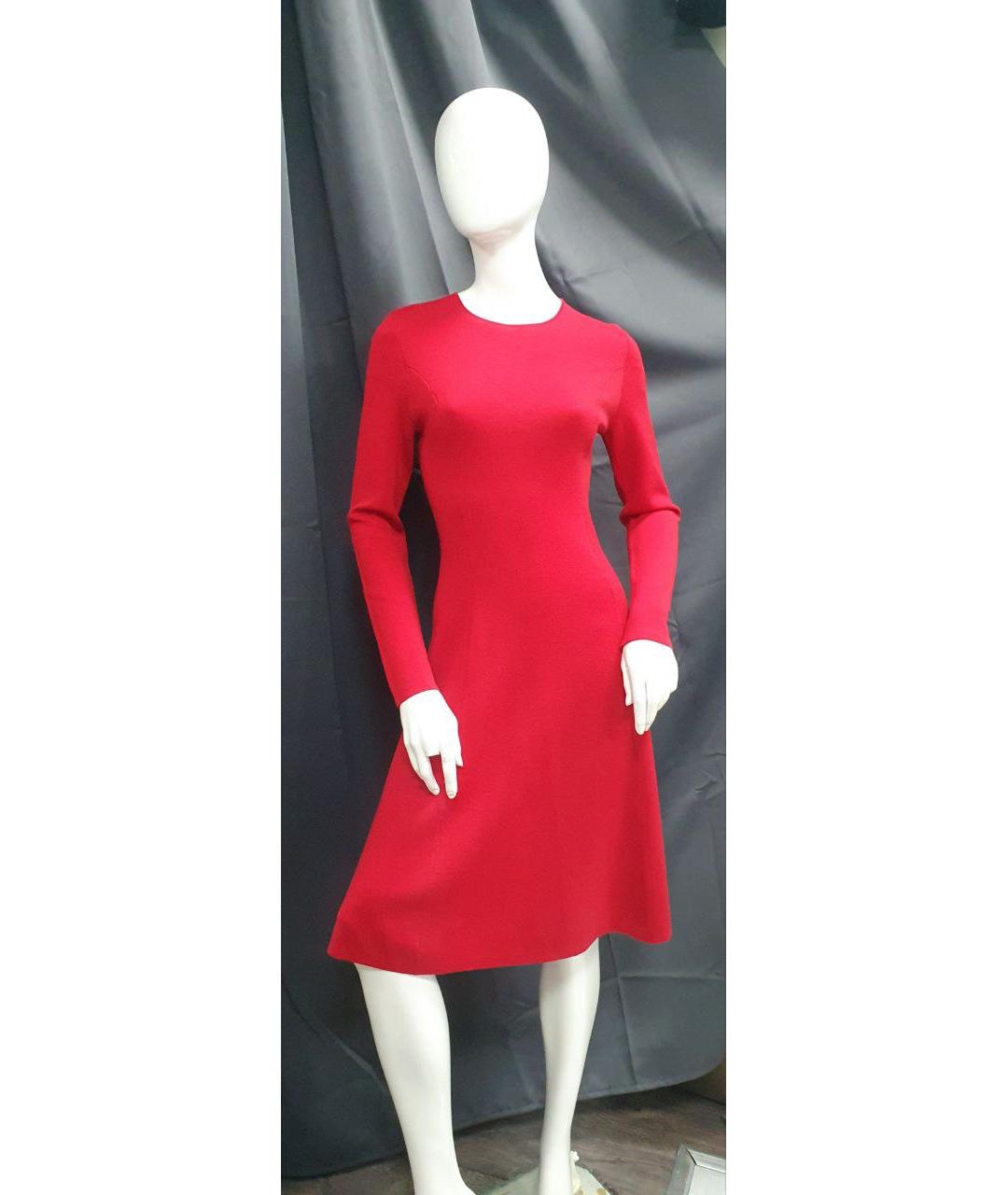 P.A.R.O.S.H. Красное шерстяное платье, фото 4