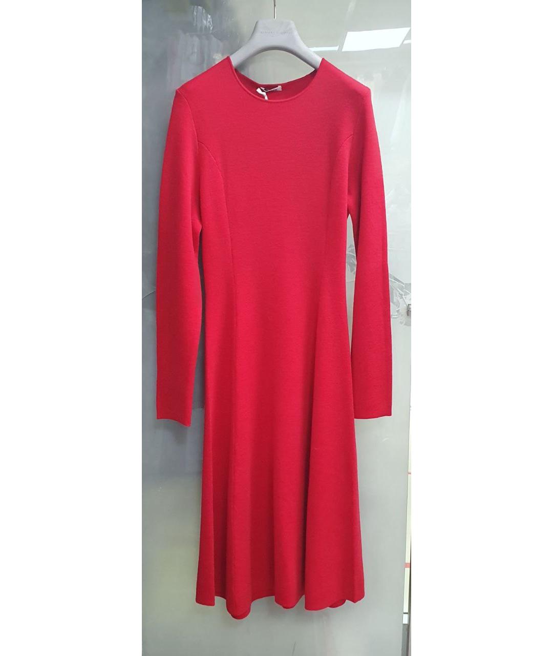 P.A.R.O.S.H. Красное шерстяное платье, фото 5
