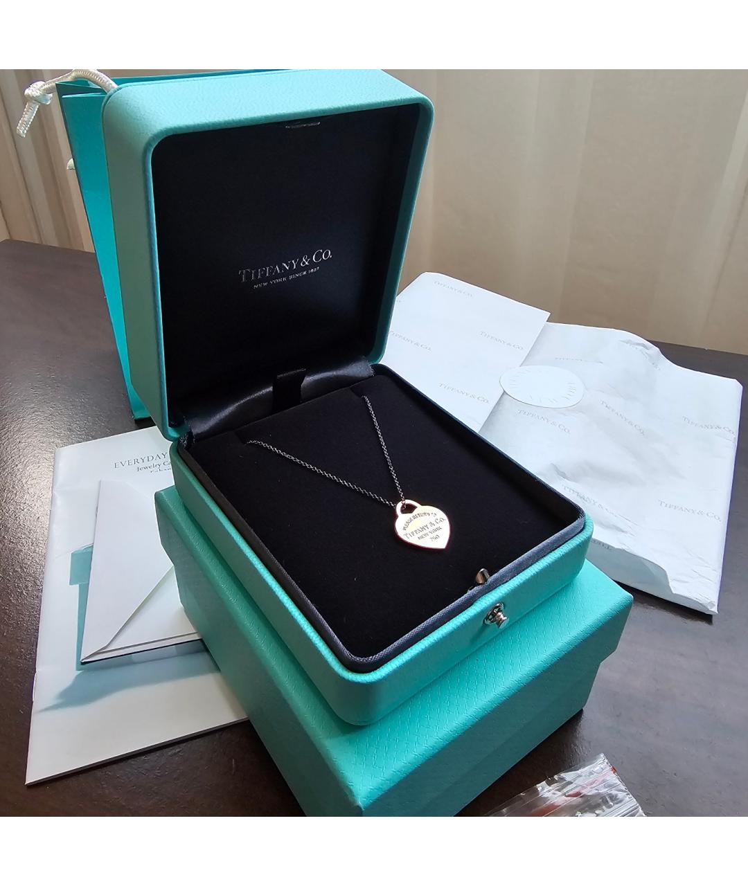 TIFFANY&CO Золотая подвеска из розового золота, фото 4