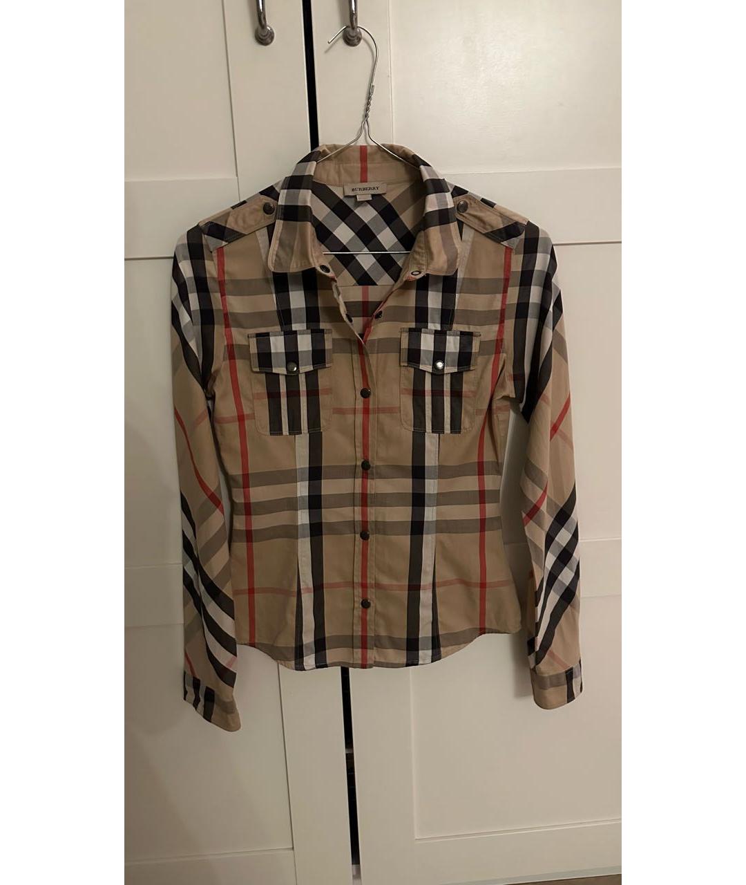 BURBERRY Хлопковая рубашка/блузка, фото 9