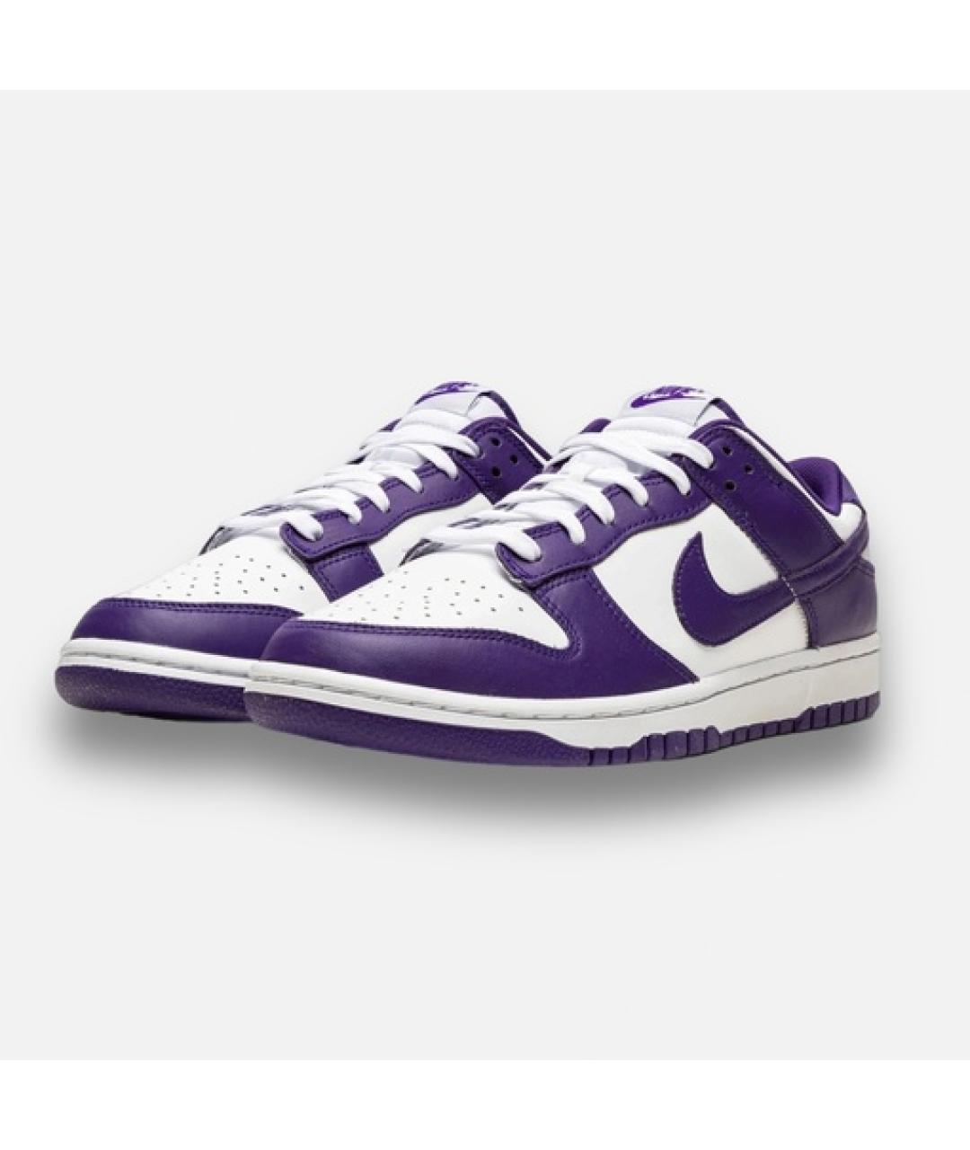 NIKE Фиолетовые низкие кроссовки / кеды, фото 2