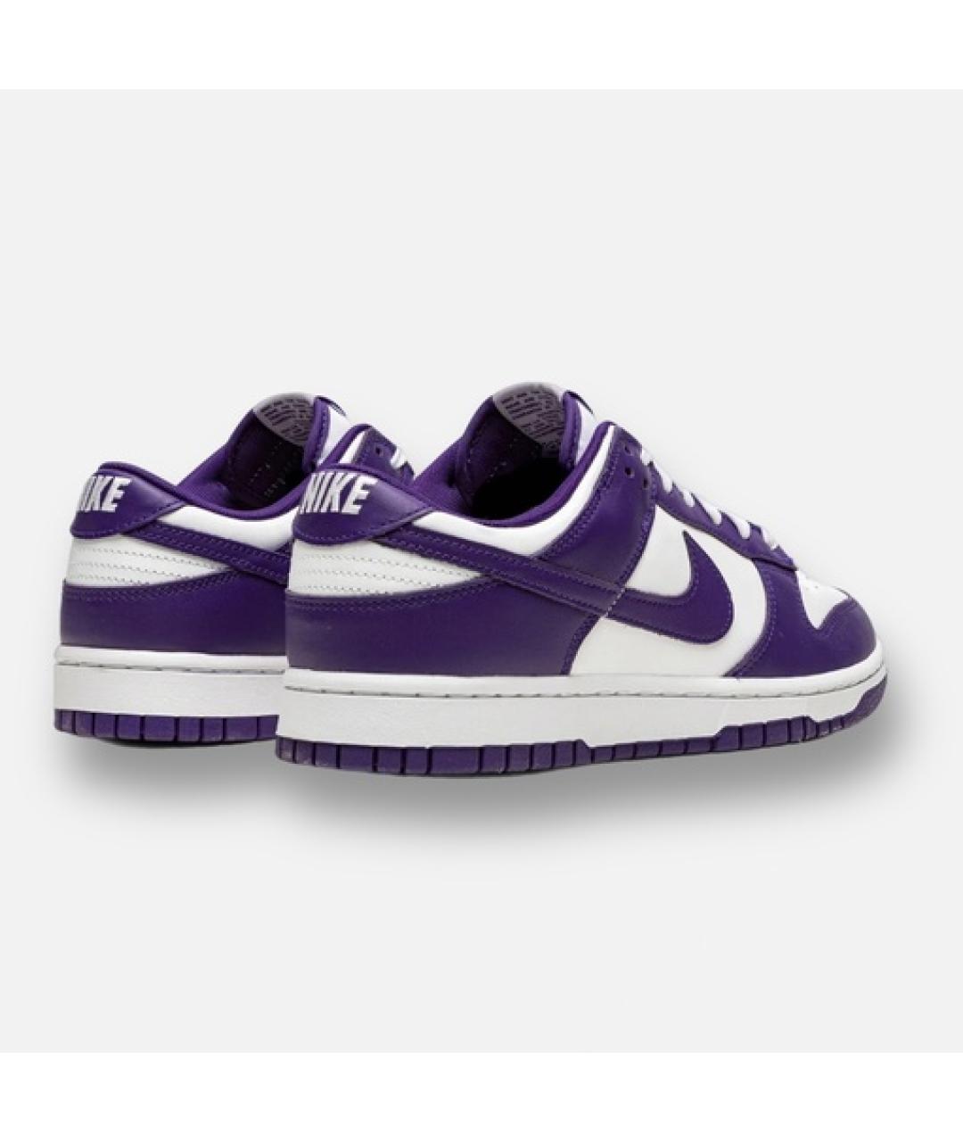 NIKE Фиолетовые низкие кроссовки / кеды, фото 3