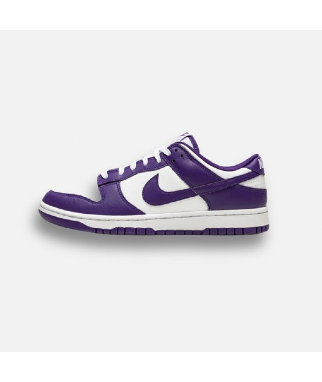 NIKE Фиолетовые низкие кроссовки / кеды, фото 5