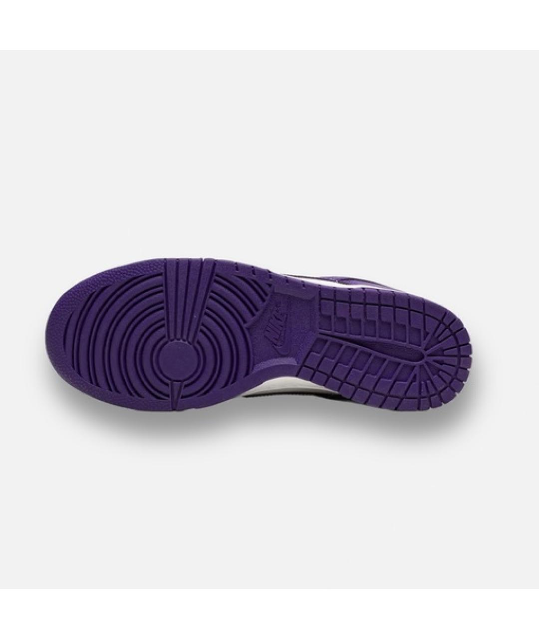 NIKE Фиолетовые низкие кроссовки / кеды, фото 4