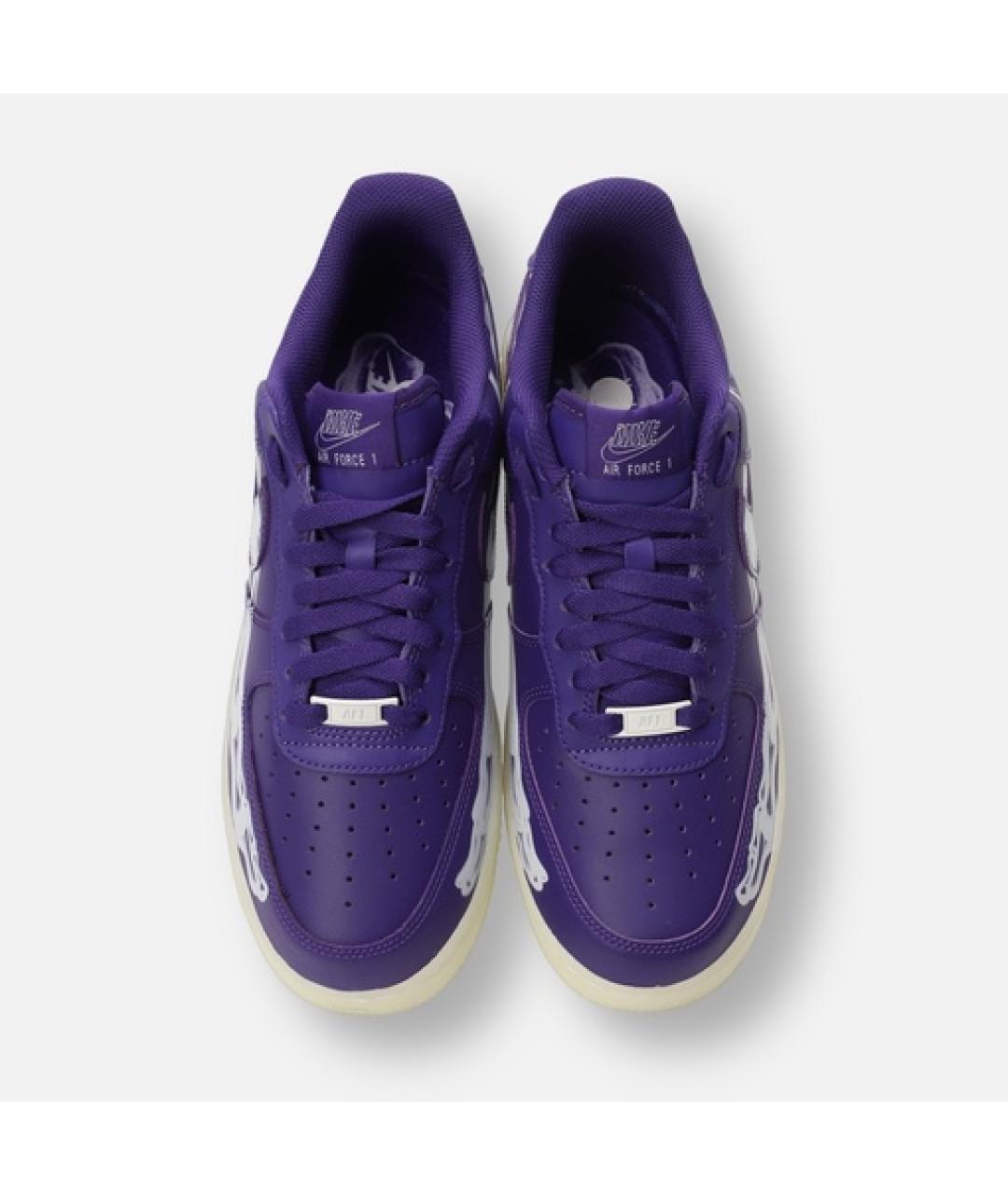 NIKE Фиолетовые низкие кроссовки / кеды, фото 3