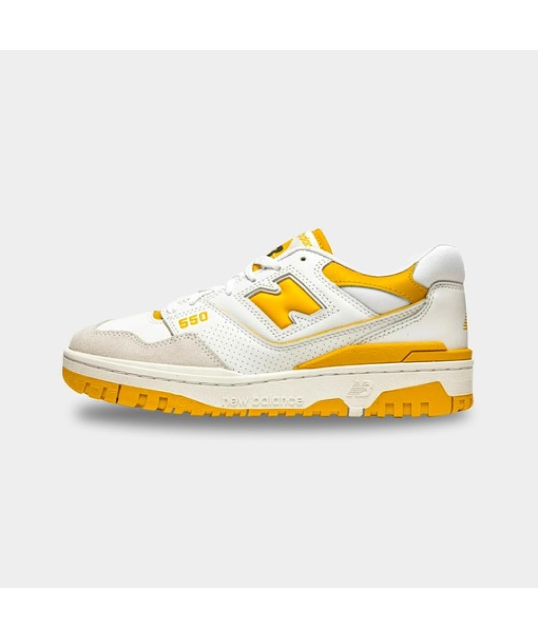 NEW BALANCE Золотые низкие кроссовки / кеды, фото 2
