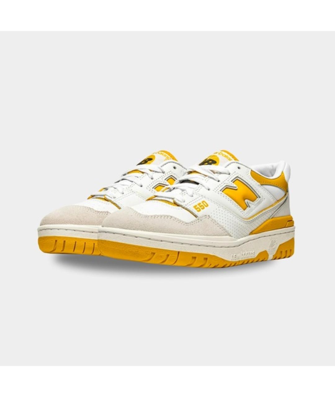 NEW BALANCE Золотые низкие кроссовки / кеды, фото 3