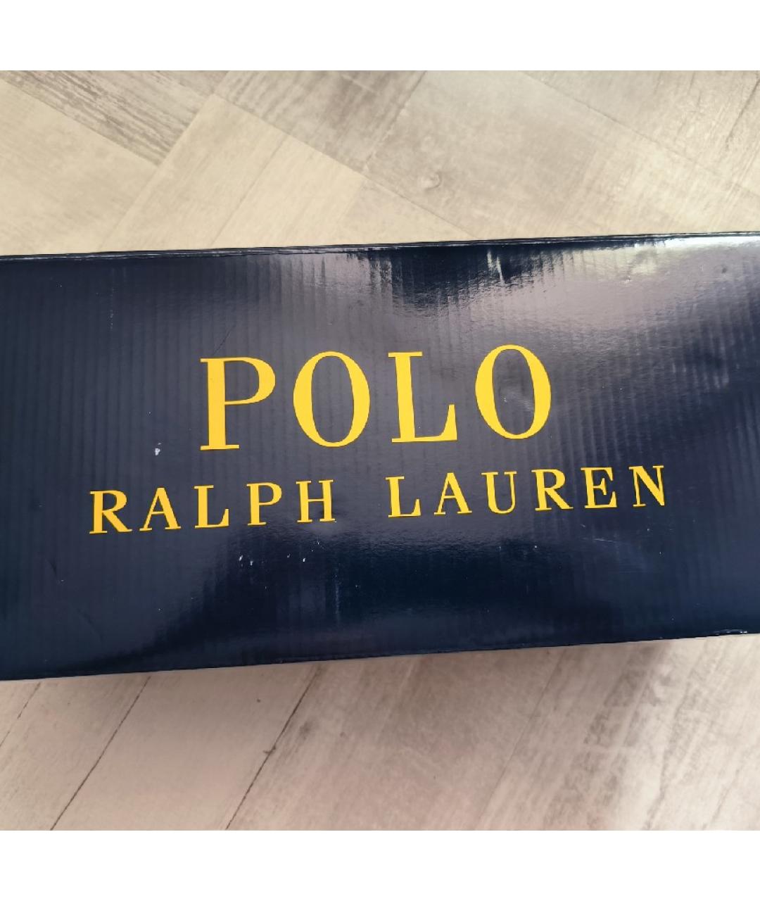 POLO RALPH LAUREN Белые шлепанцы, фото 6