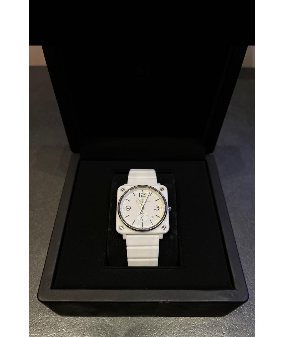 BELL&ROSS Белые керамические часы, фото 5
