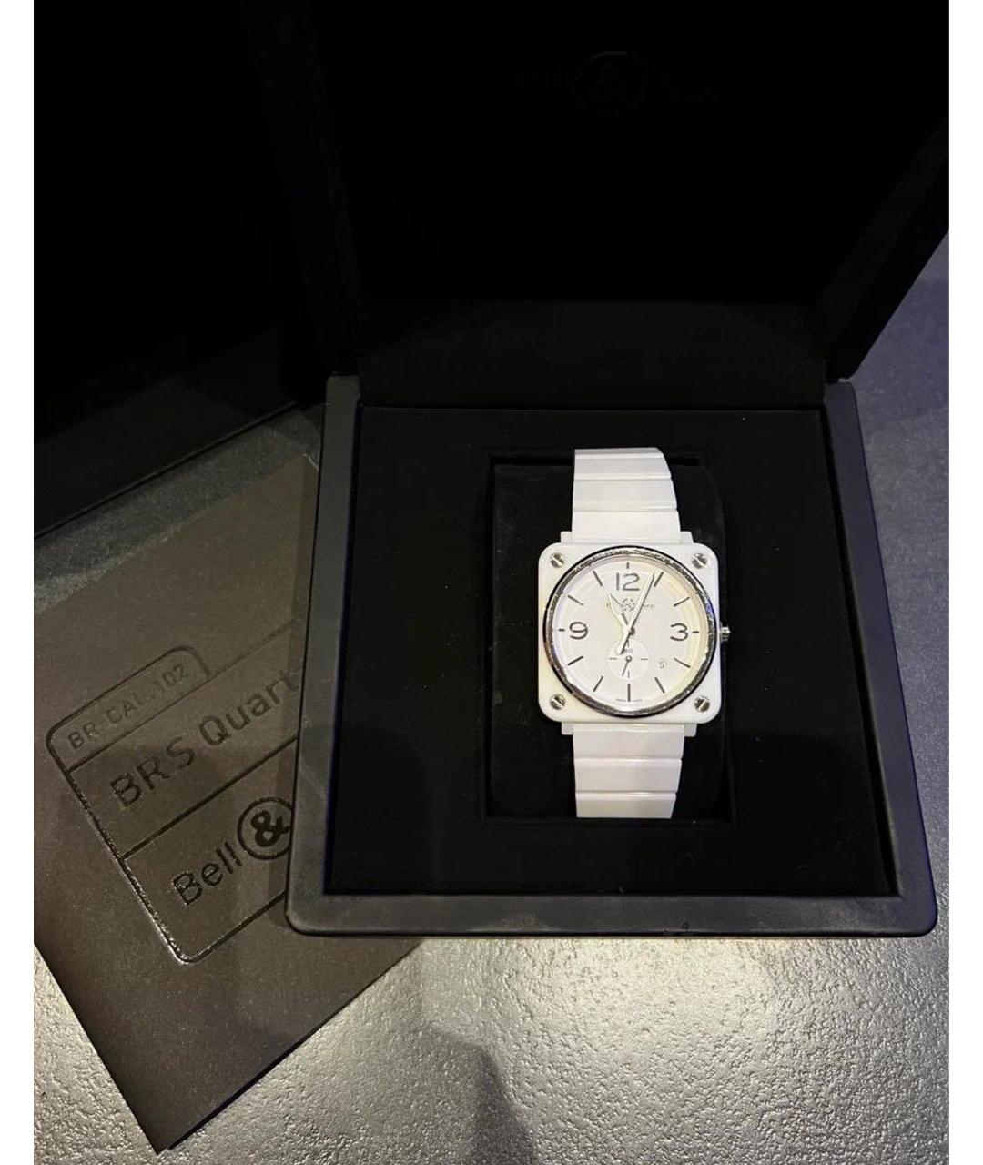 BELL&ROSS Белые керамические часы, фото 3