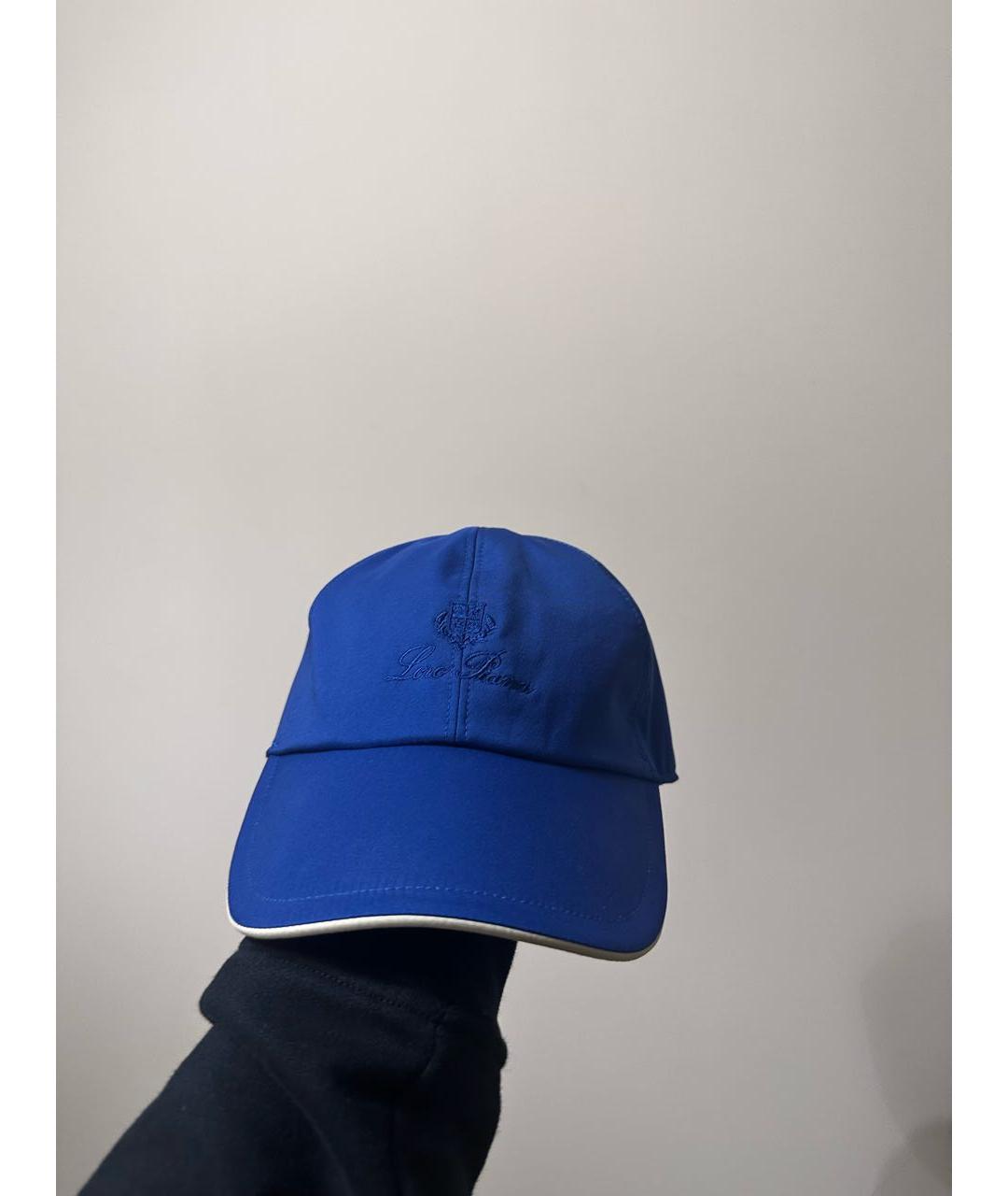 LORO PIANA Синяя кепка/бейсболка, фото 9
