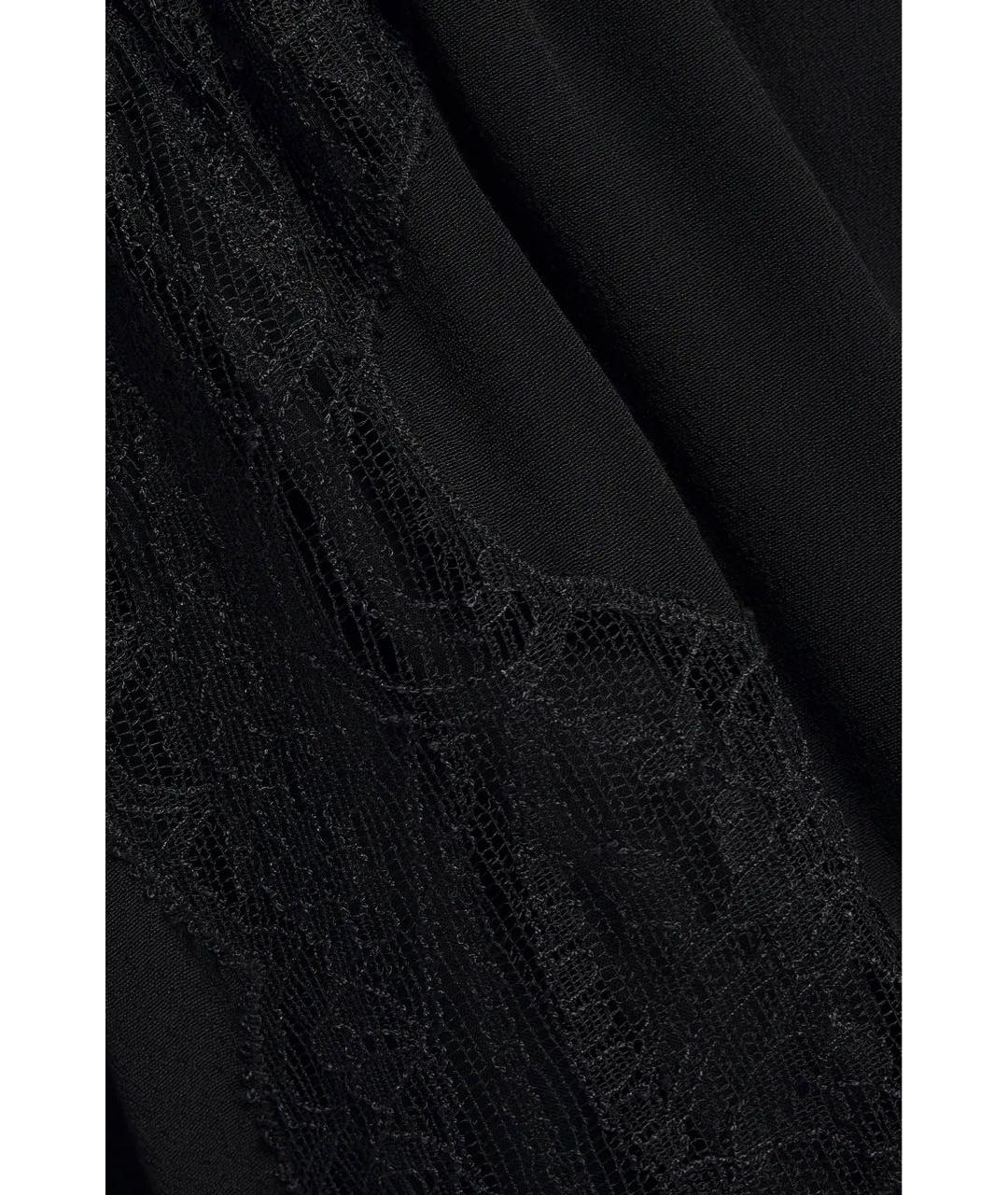 IRO Черное вискозное повседневное платье, фото 4