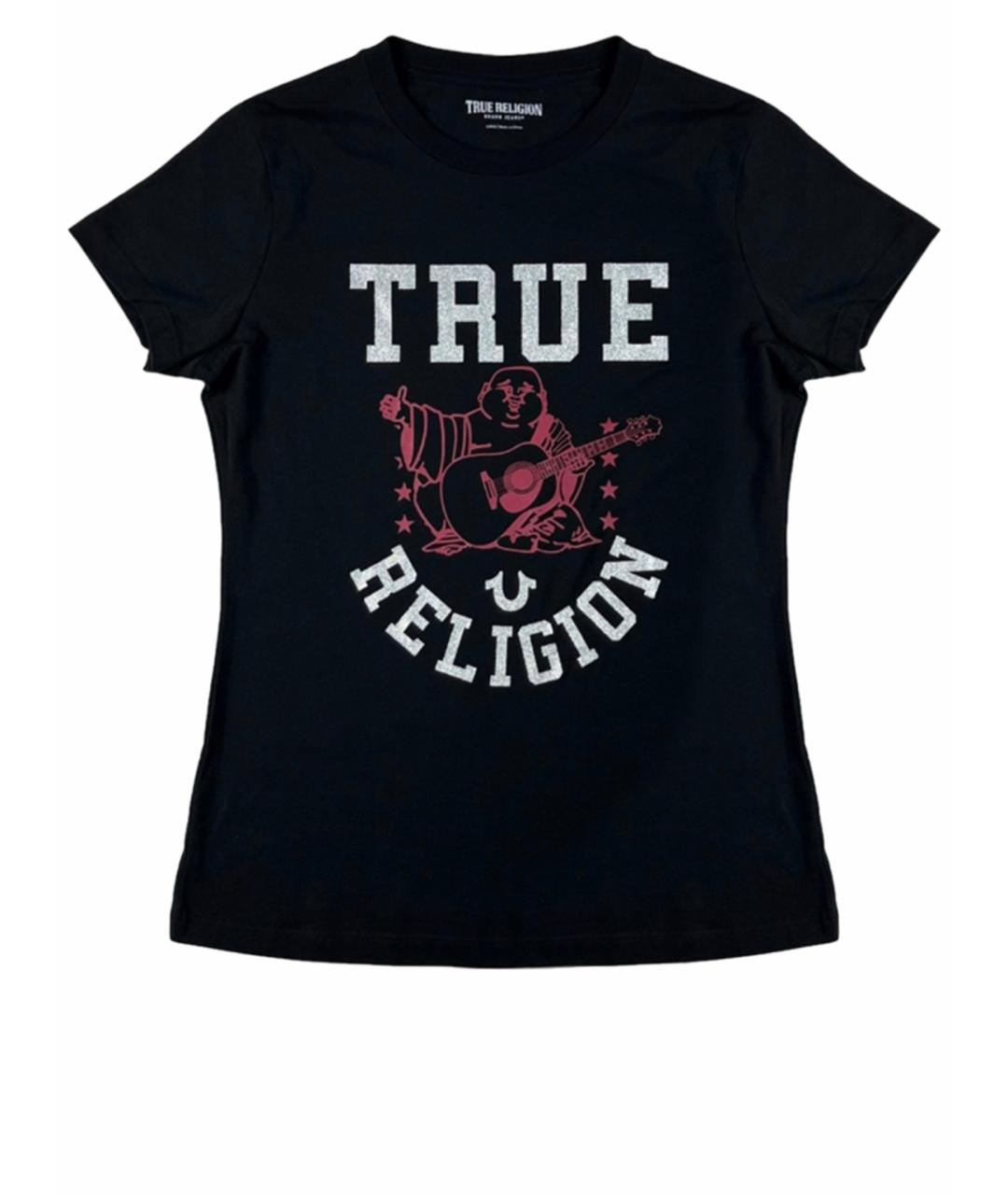 TRUE RELIGION Черная футболка, фото 1