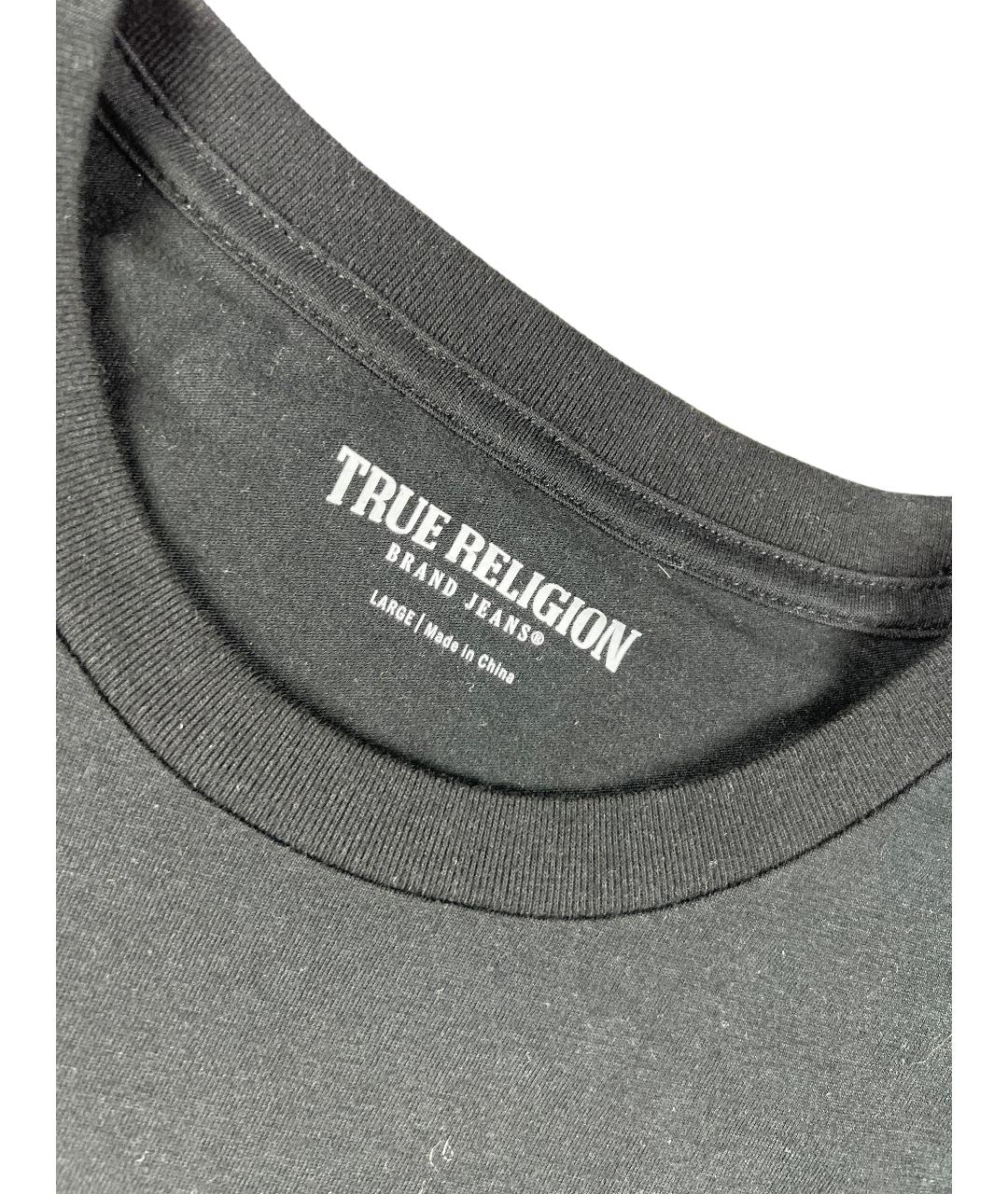 TRUE RELIGION Черная футболка, фото 5