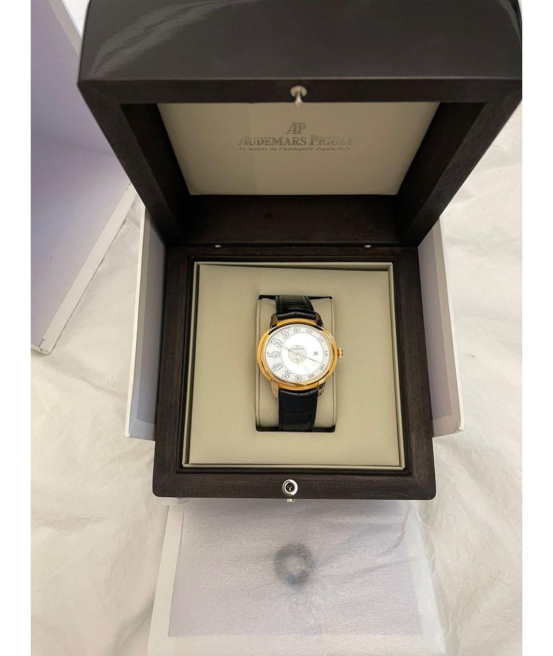 Audemars Piguet Черные часы из розового золота, фото 6