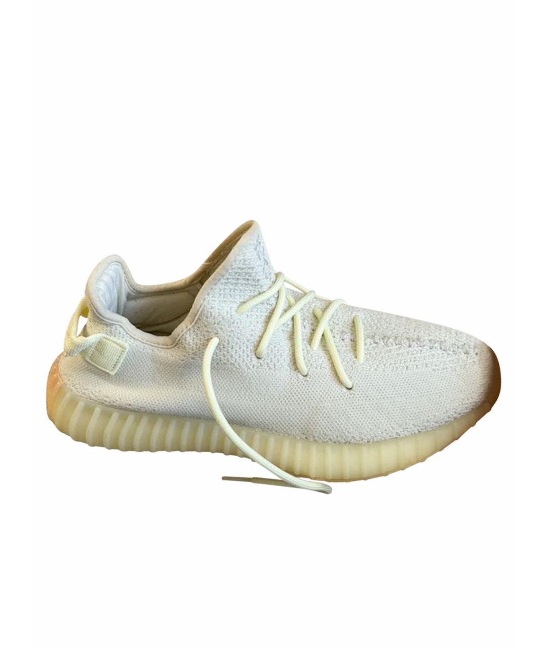 ADIDAS YEEZY Желтые слипоны, фото 1