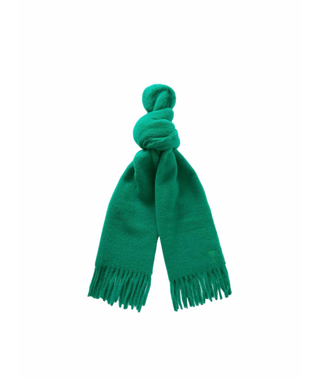 AMI Зеленый шарф, фото 1
