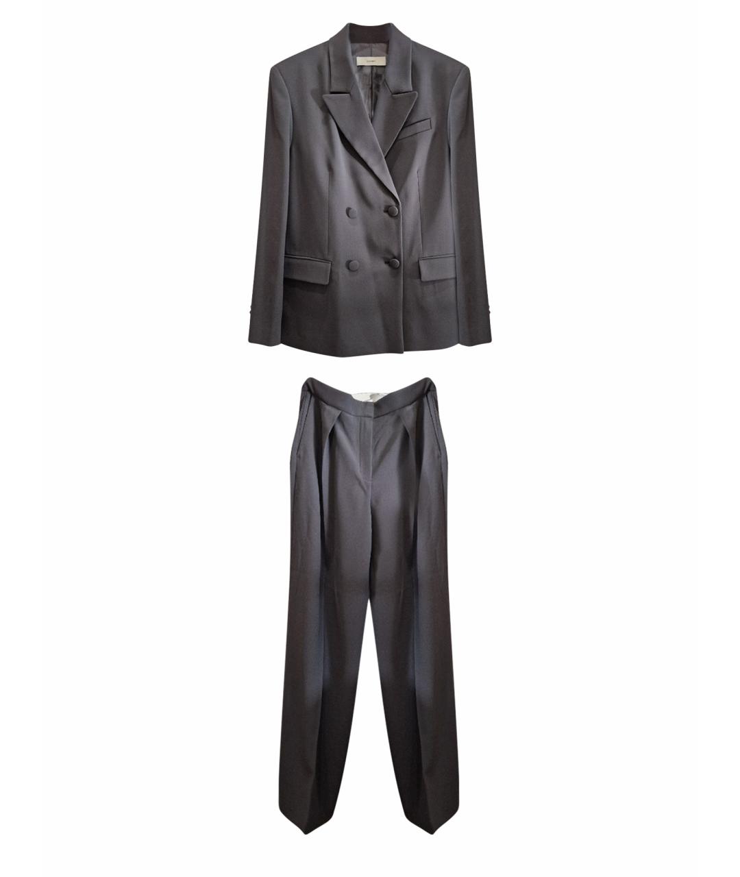 12 STOREEZ Серый полиэстеровый костюм с брюками, фото 1