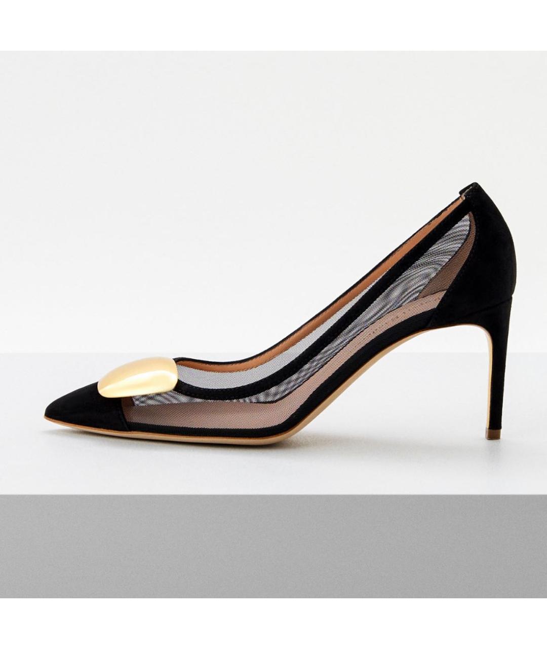 RUPERT SANDERSON Черные кожаные туфли, фото 8