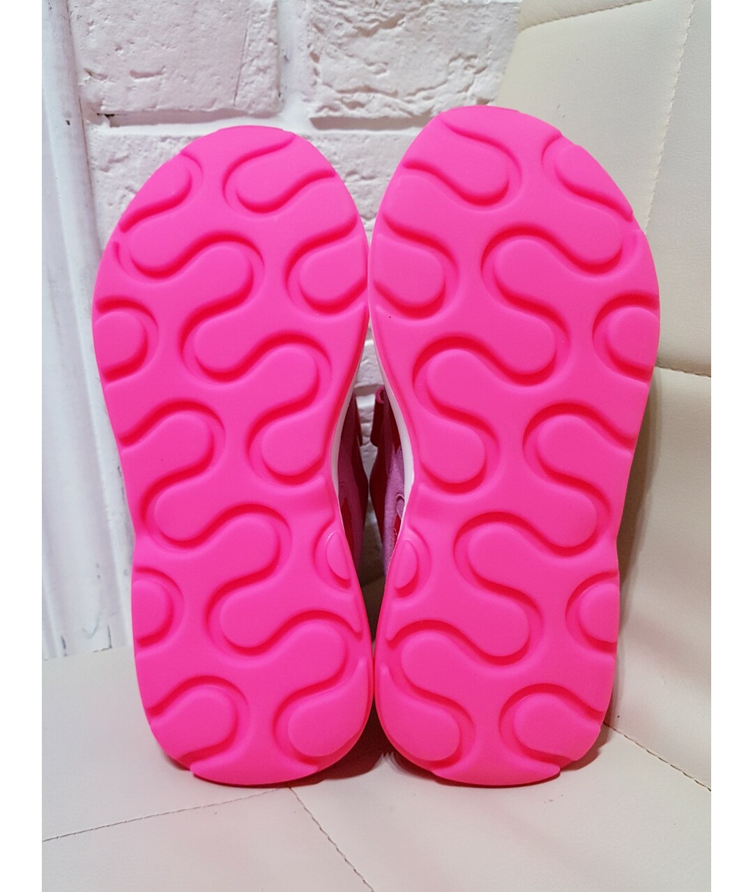 STELLA MCCARTNEY Розовые кроссовки из искусственной кожи, фото 6