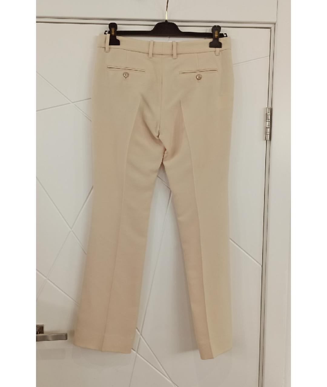 GUCCI Шерстяные прямые брюки, фото 2