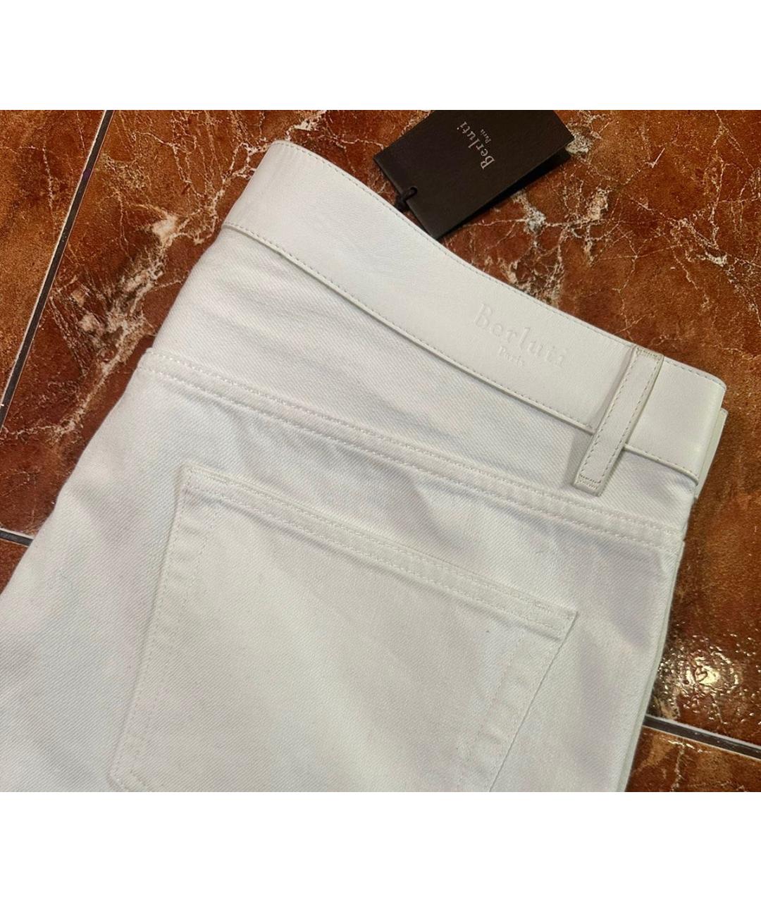 BERLUTI Белые джинсы, фото 2