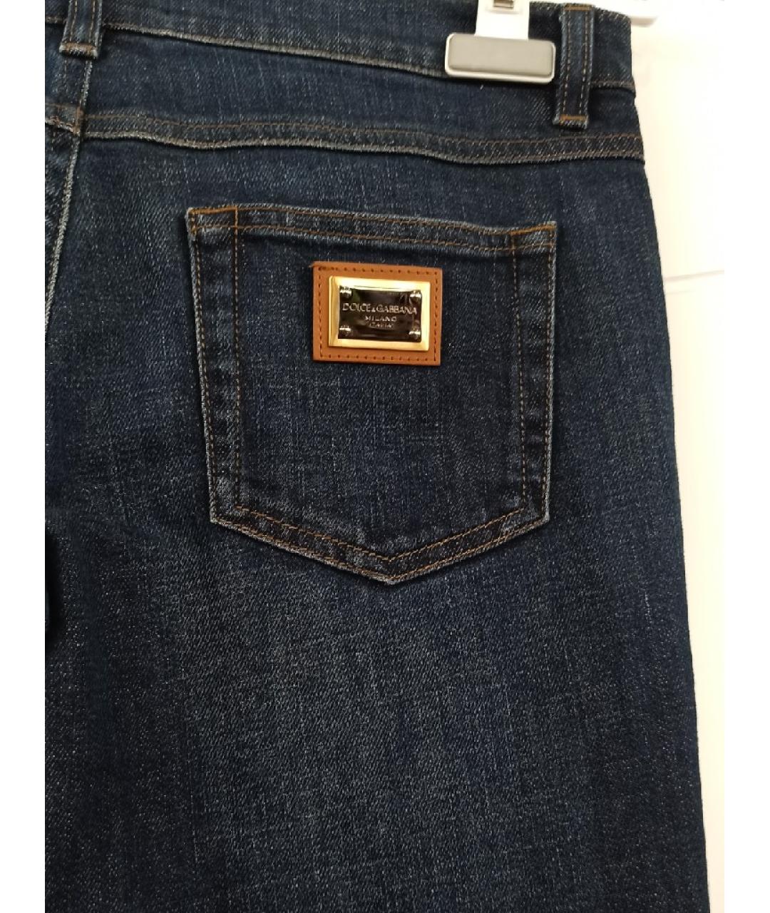 DOLCE&GABBANA Хлопковые джинсы слим, фото 4