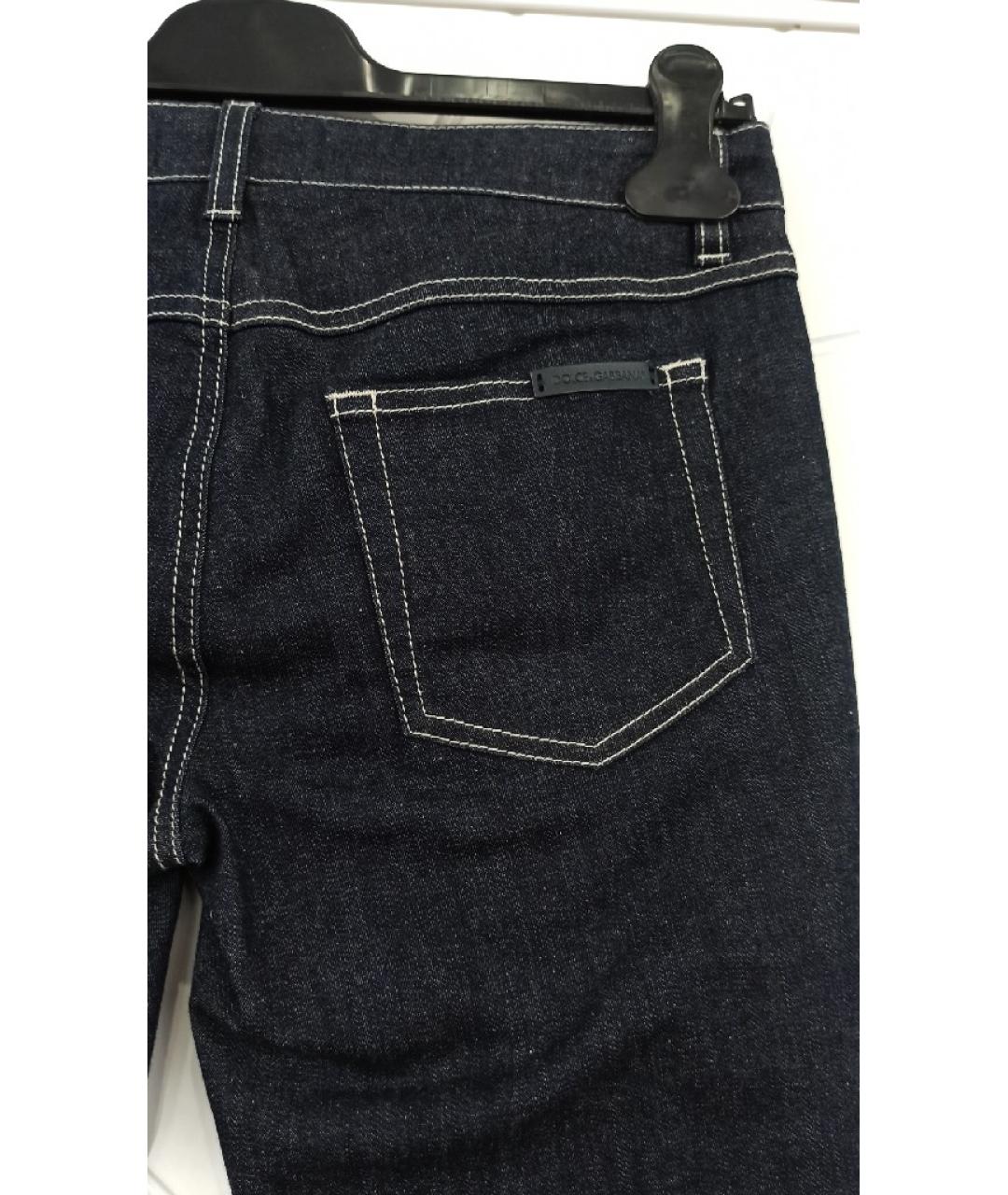 DOLCE&GABBANA Хлопковые джинсы слим, фото 4