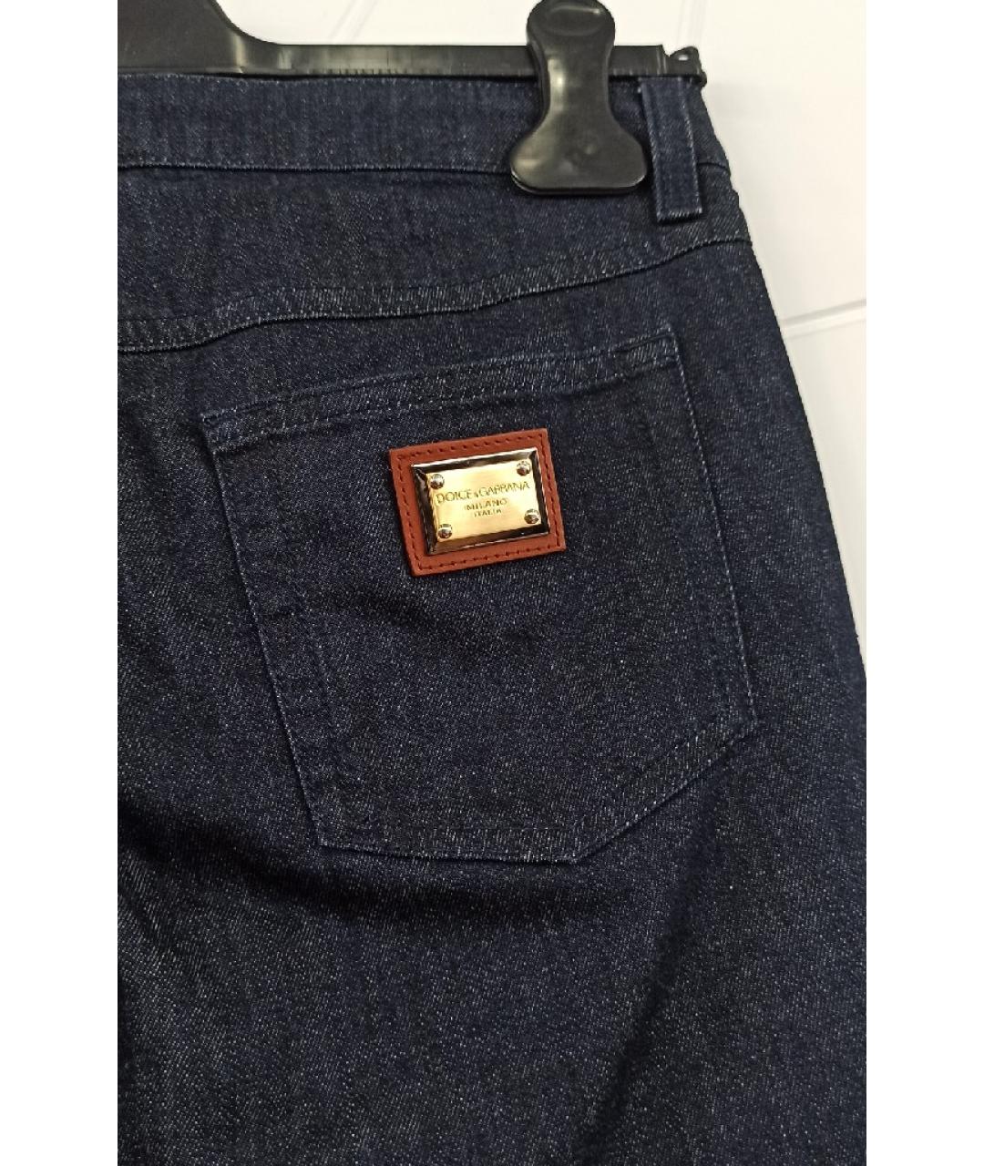 DOLCE&GABBANA Хлопковые джинсы слим, фото 5