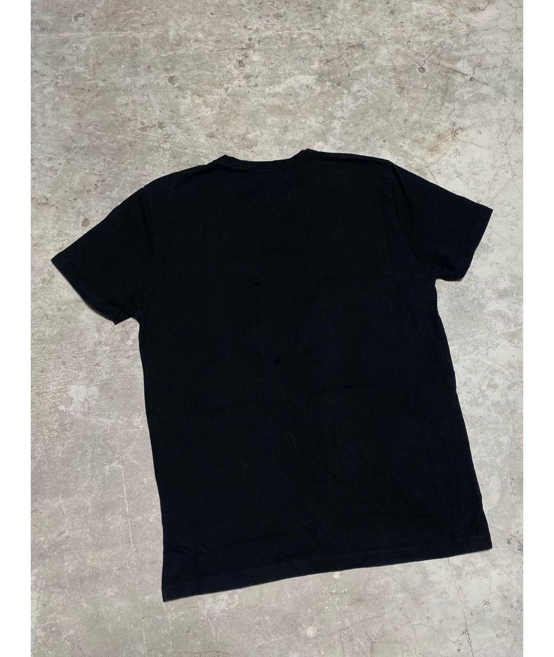 OUR LEGACY Черная хлопковая футболка, фото 2