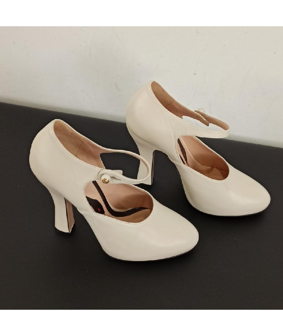 GUCCI Кожаные туфли, фото 4