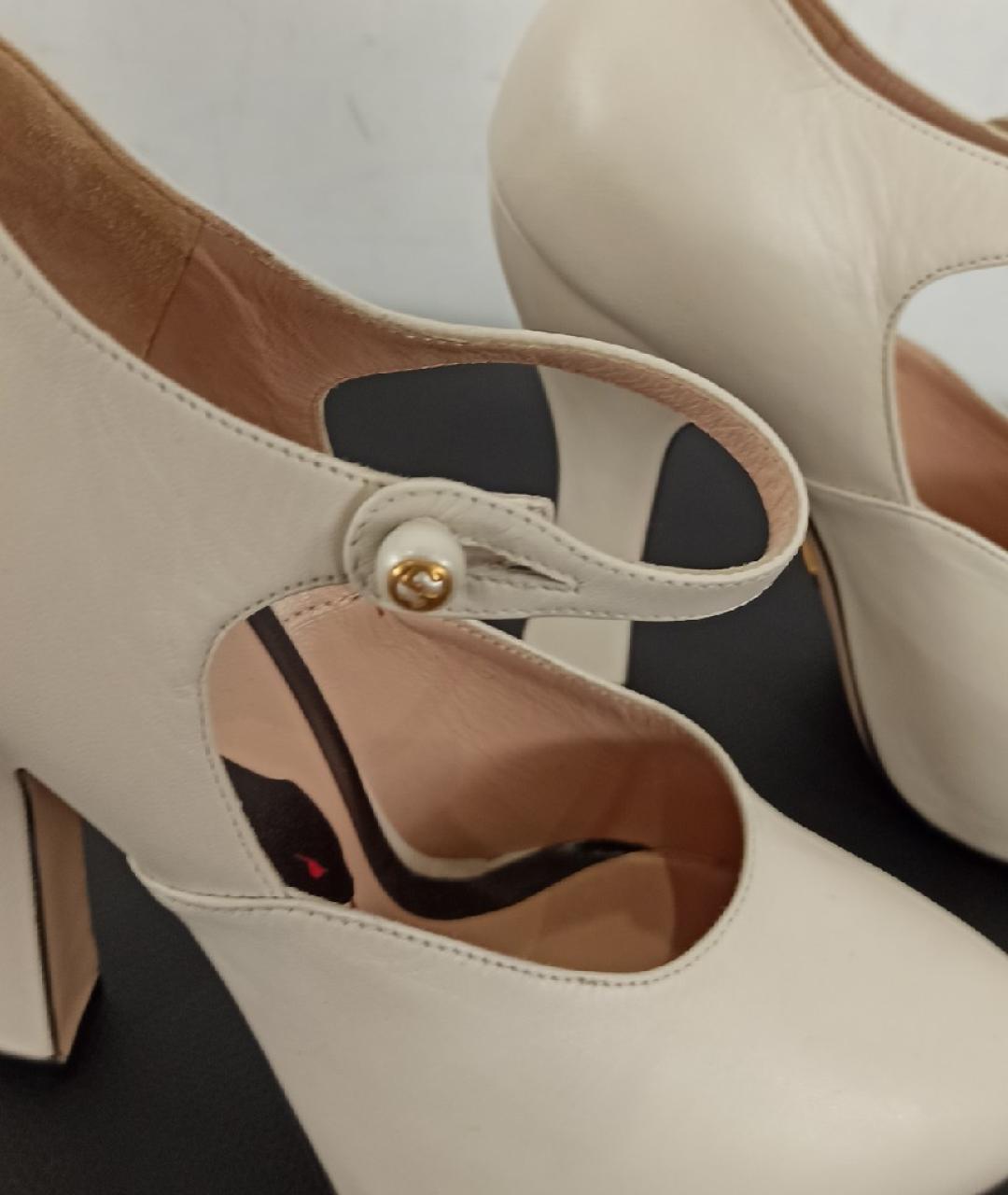 GUCCI Кожаные туфли, фото 5