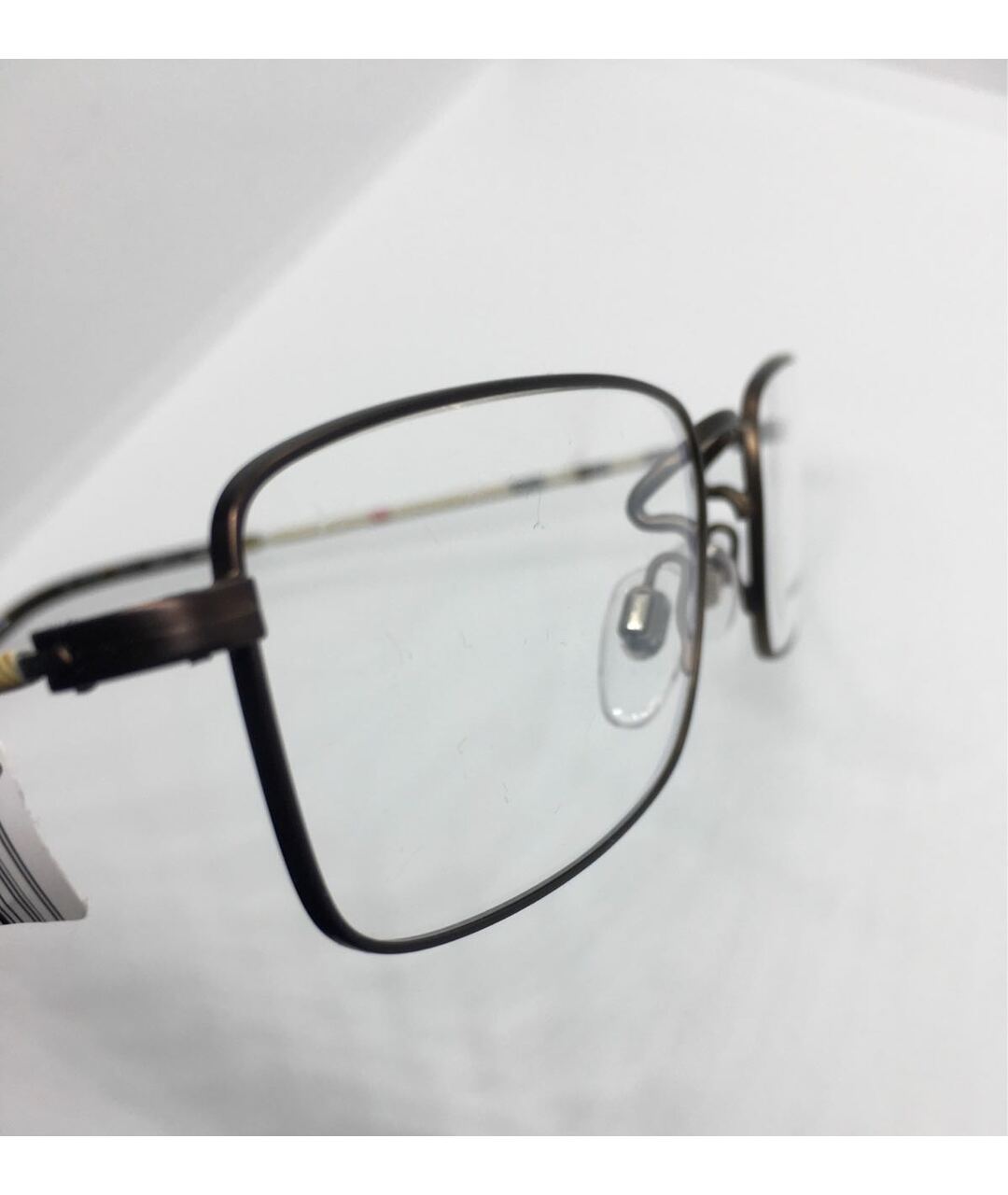 BURBERRY Коричневые металлические солнцезащитные очки, фото 3