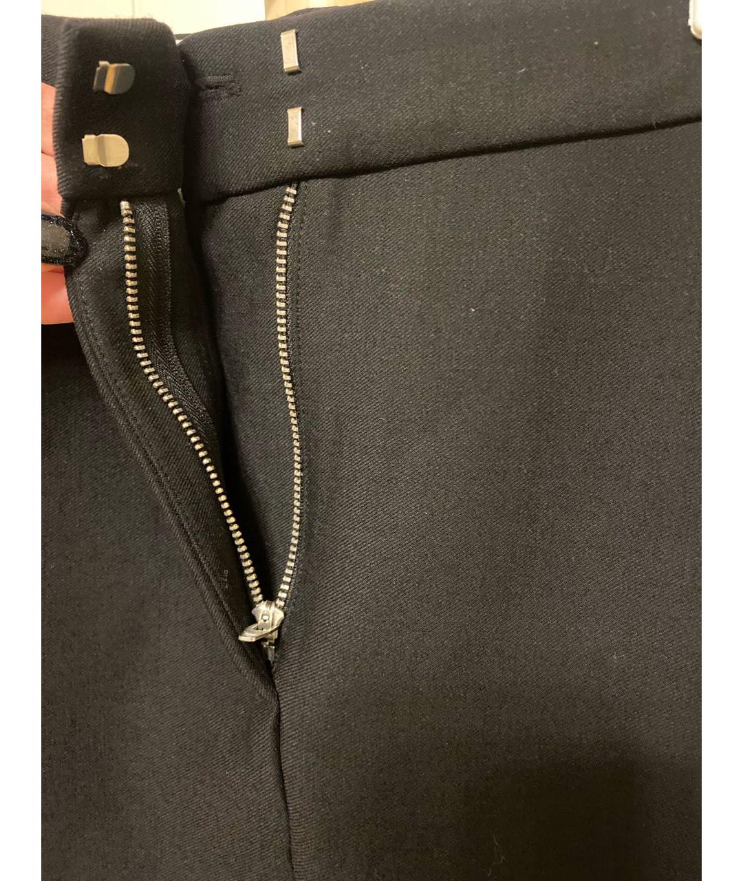 COS Черная полиэстеровая юбка мини, фото 6
