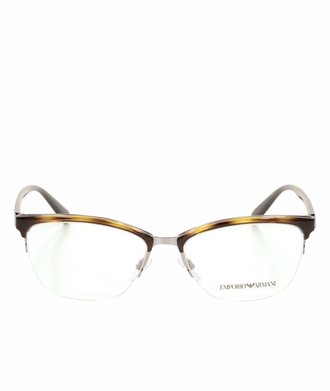 EMPORIO ARMANI Коричневые пластиковые солнцезащитные очки, фото 1